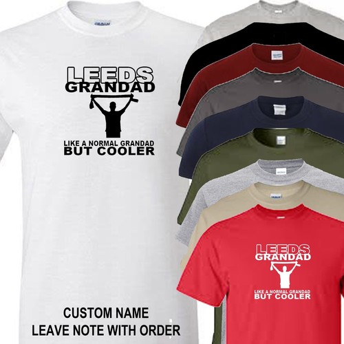 Leeds shirt grandad fan - t,