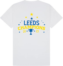 Leeds Champions 2025 T Shirt