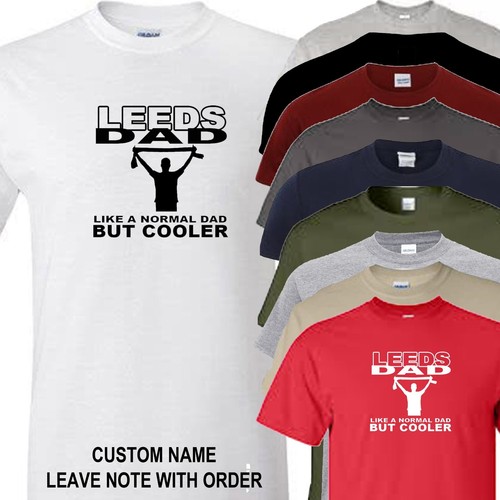 Leeds shirt dad fan design - leeds,