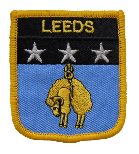 Leeds shield embroidered - shield,